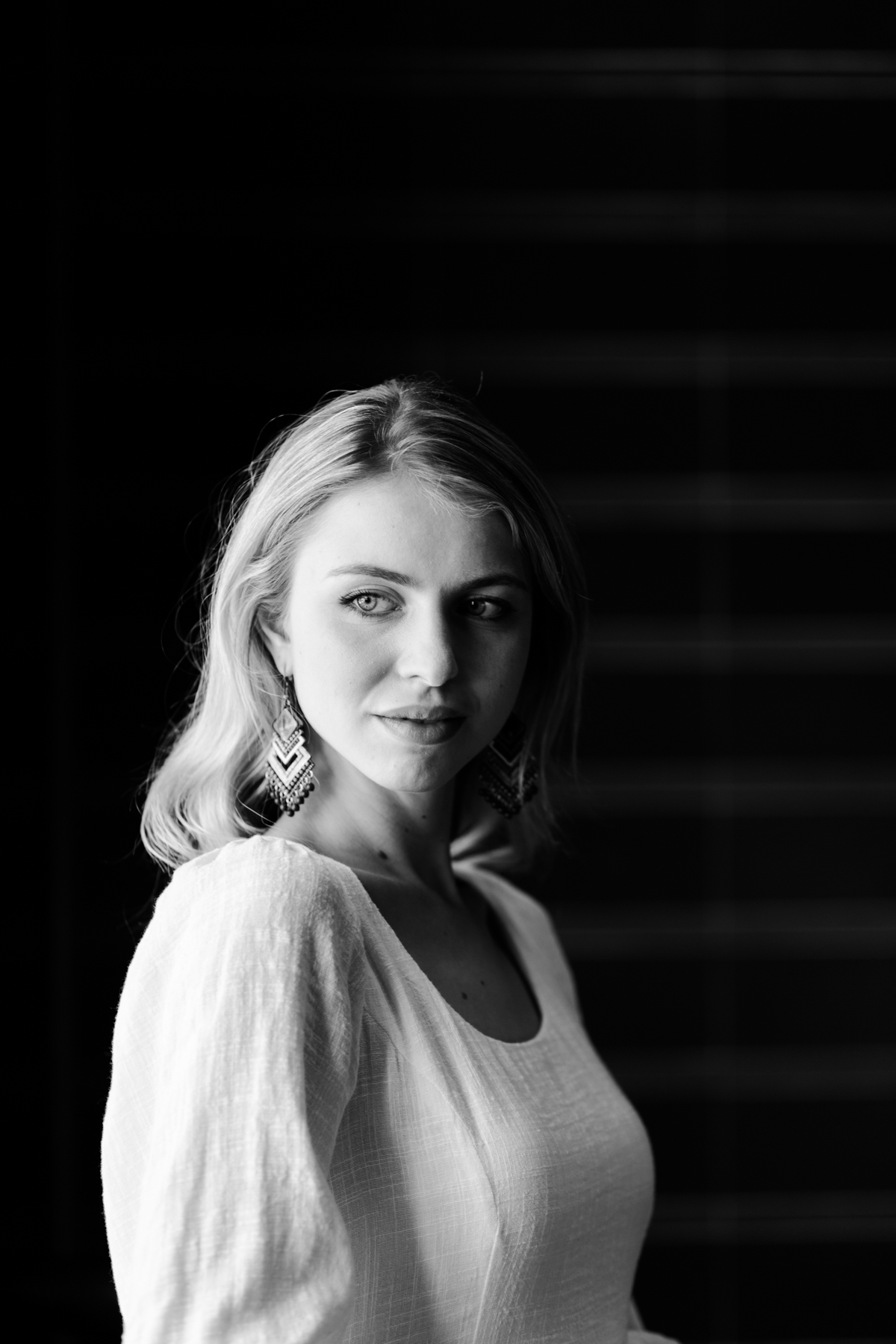 Portraitfotografie in Schwarz-weiß